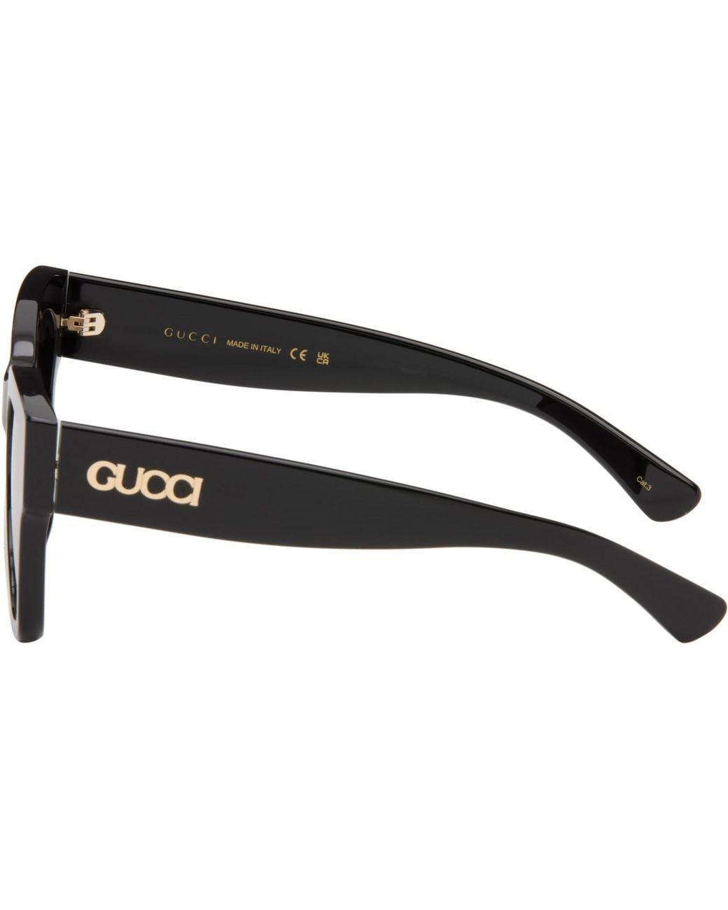 Gucci Gray Butterfly Frame Sunglasses