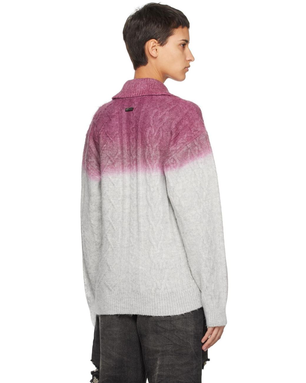 Pull Rowy Gris Adererror en coloris Gray