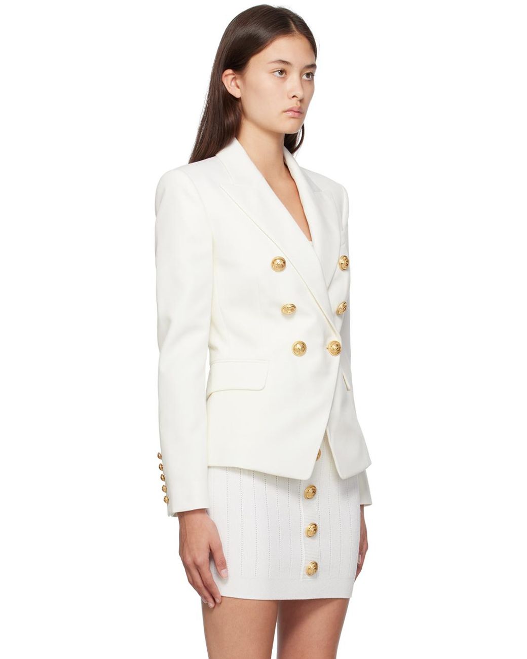 Balmain double breasted on sale blazer