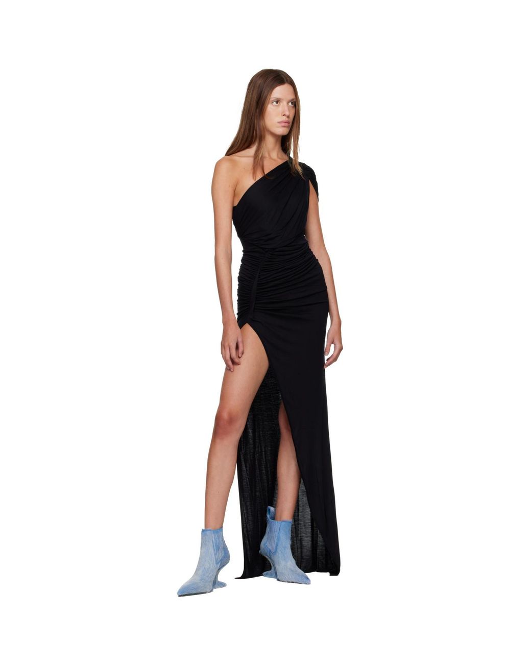Rick Owens Black Tower Avra Maxi Dress