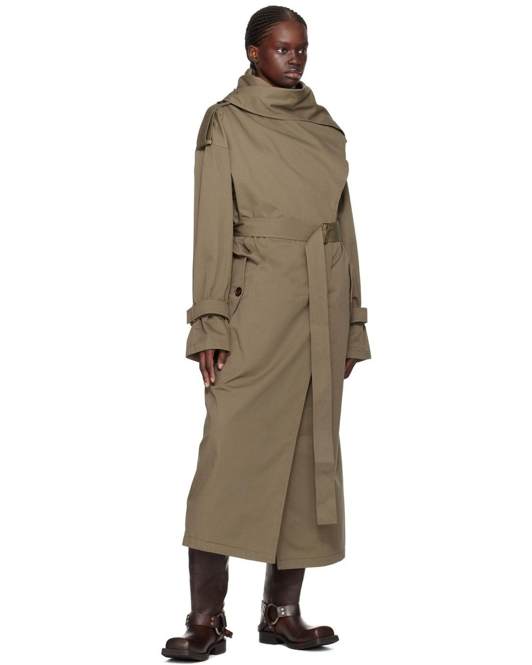 Acne long coat discount
