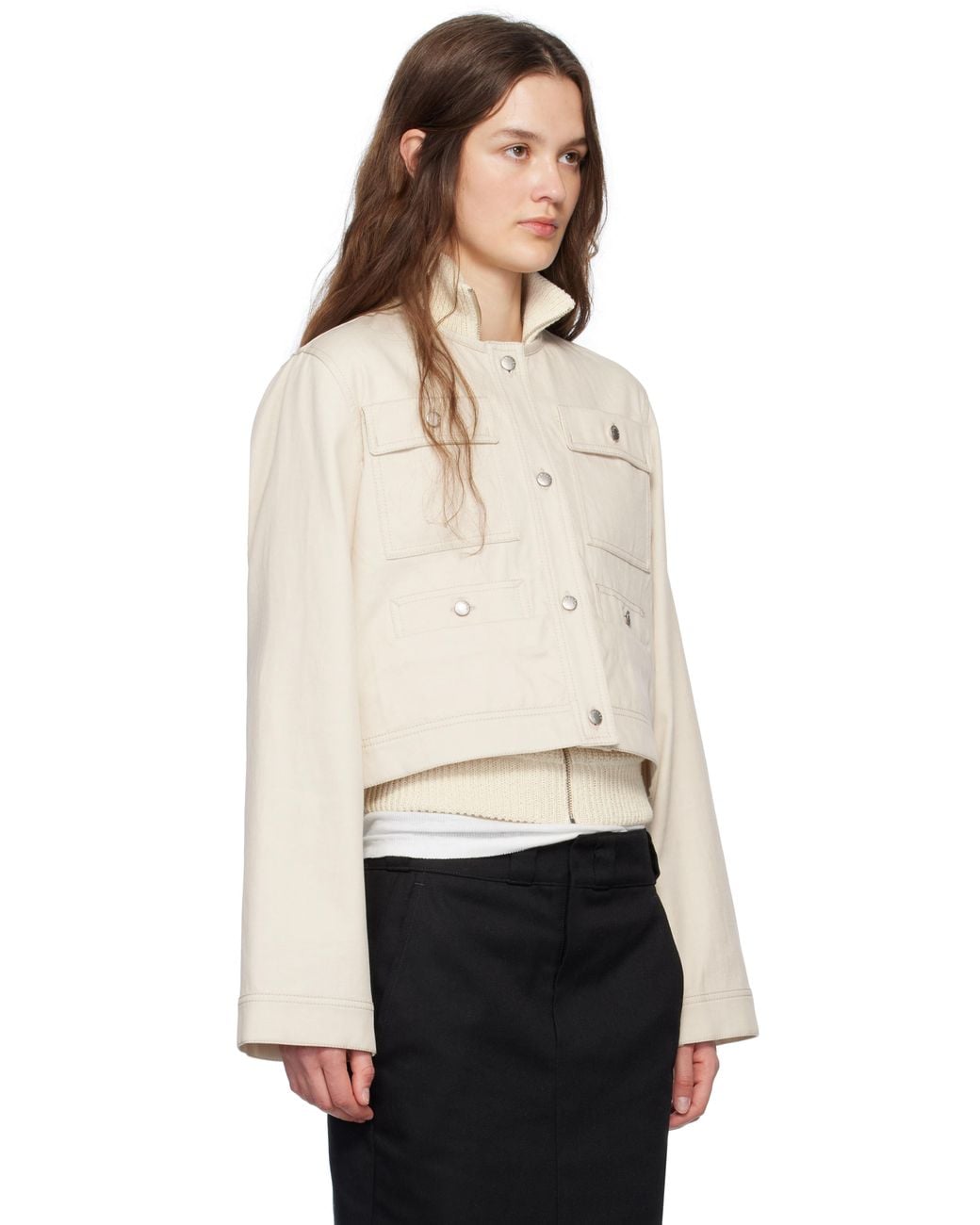 Moncler Multicolor Off- Chatel Denim Jacket