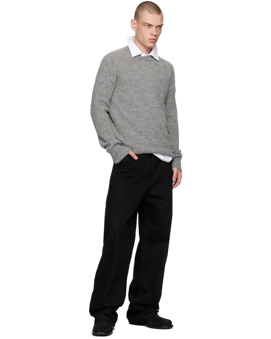 メンズ Dries Van Noten ルーズフィット ジーンズ ブラック | Lyst メンズ Dries Van Noten ルーズフィット ジーンズ ブラック | Lyst
