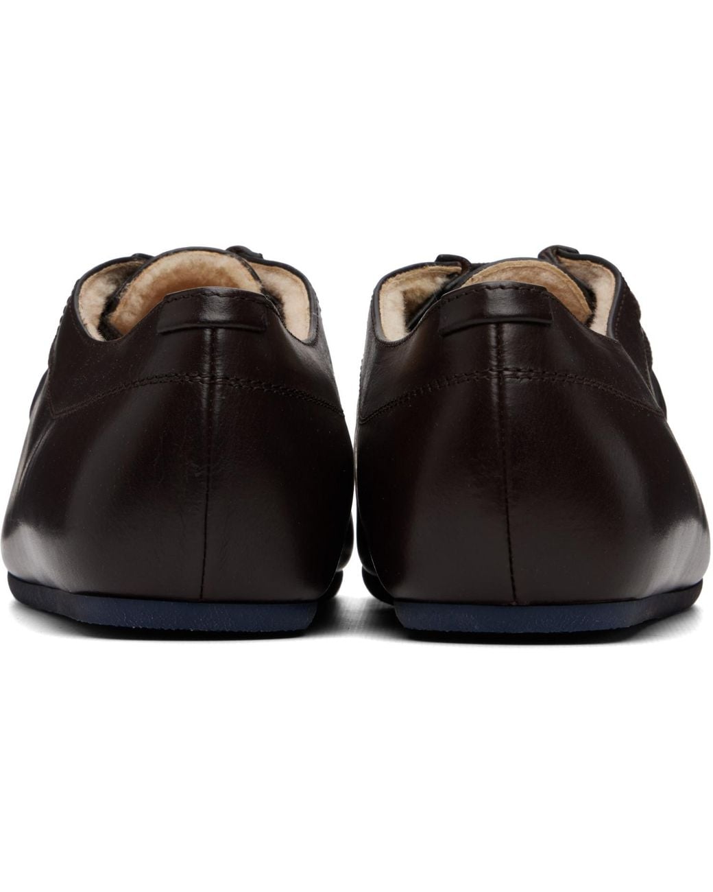 Jil Sander Black Hood Lace-Up Derbys