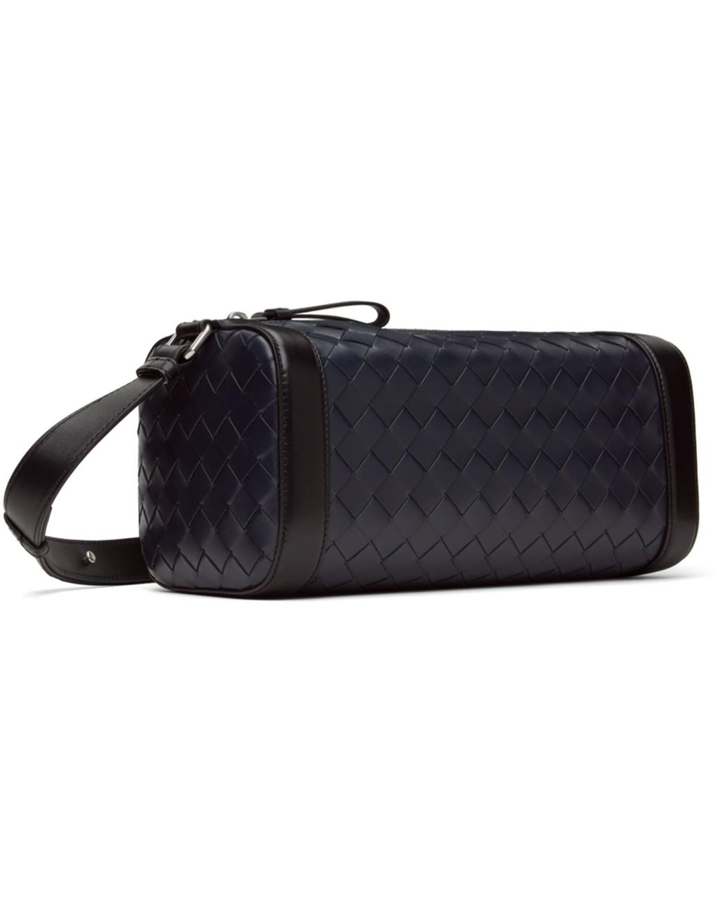 Bottega Veneta Black Brick Intrecciato Bag for men