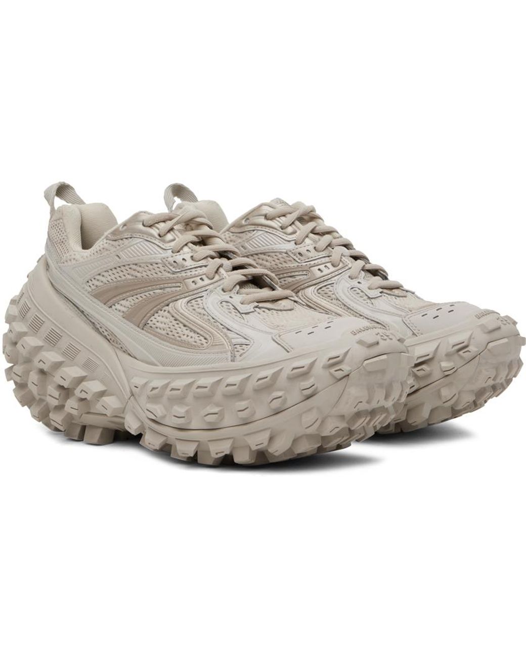 メンズ Balenciaga Bouncer スニーカー グレー | Lyst