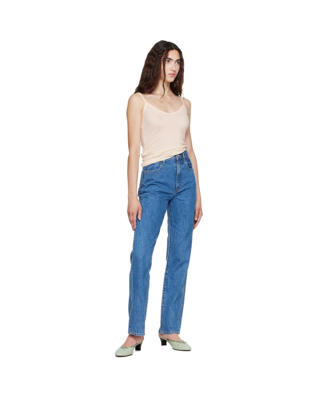SLVRLAKE Denim Blue London Jeans