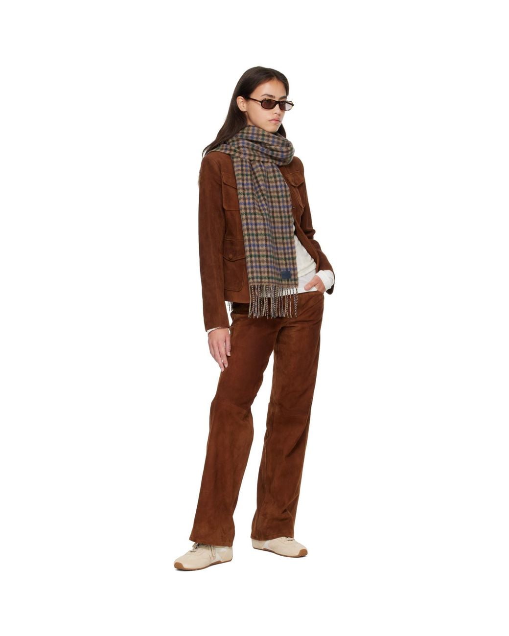 Rag & Bone Multicolor Ari Plaid Scarf