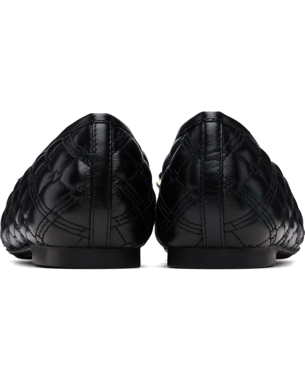 Burberry Black Highgate Ballerina Flats