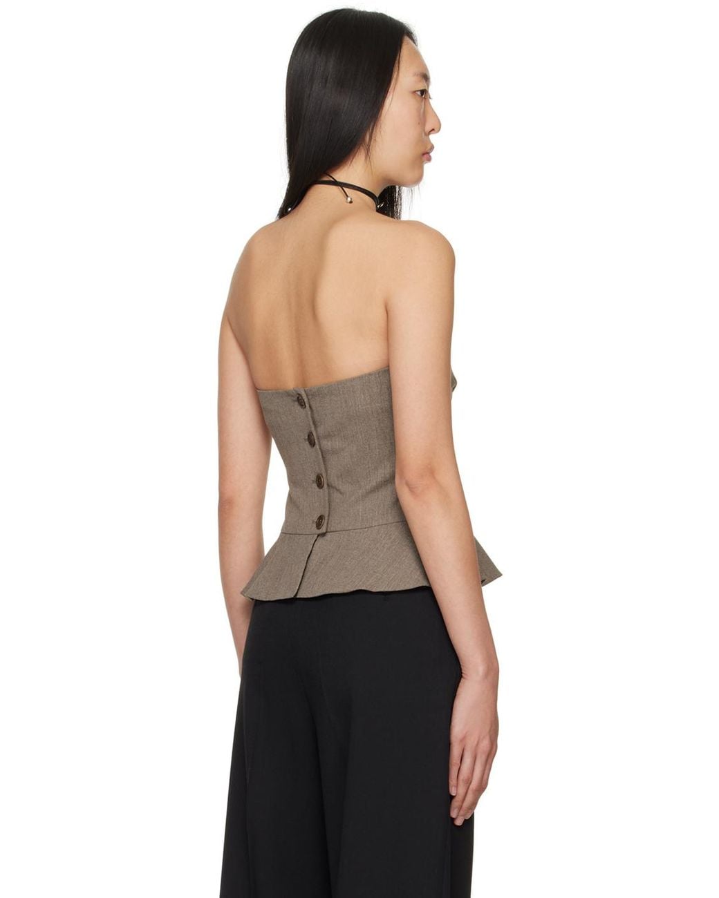 Beaufille Black Francis Tank Top