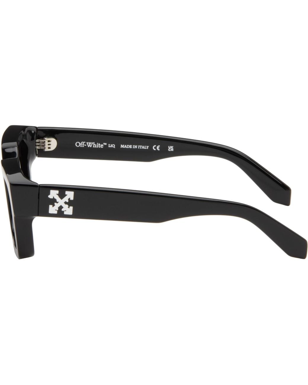 Off-White c/o Virgil Abloh Black Virgil Sunglasses for men