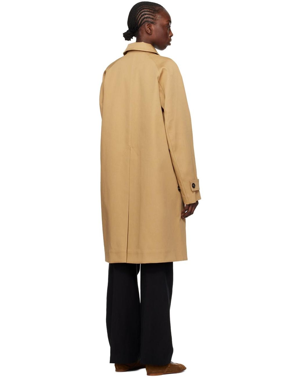TOTEME Tan A line Car Coat in Black Lyst UK