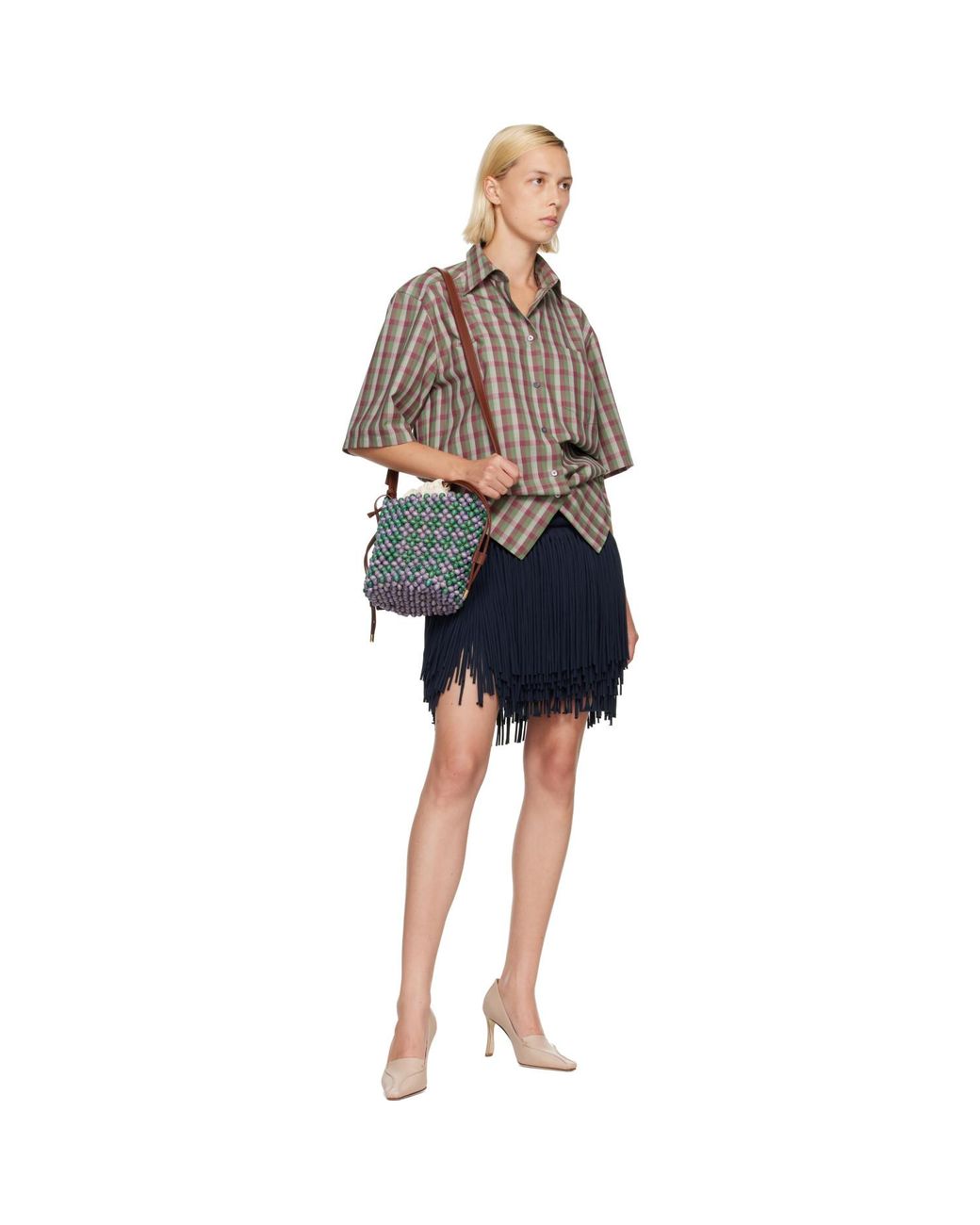 Marni Green Beads Bag