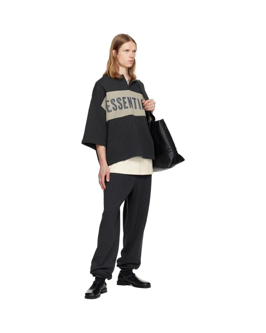 Fear Of God Black Classic Fleece Sweatpants for men