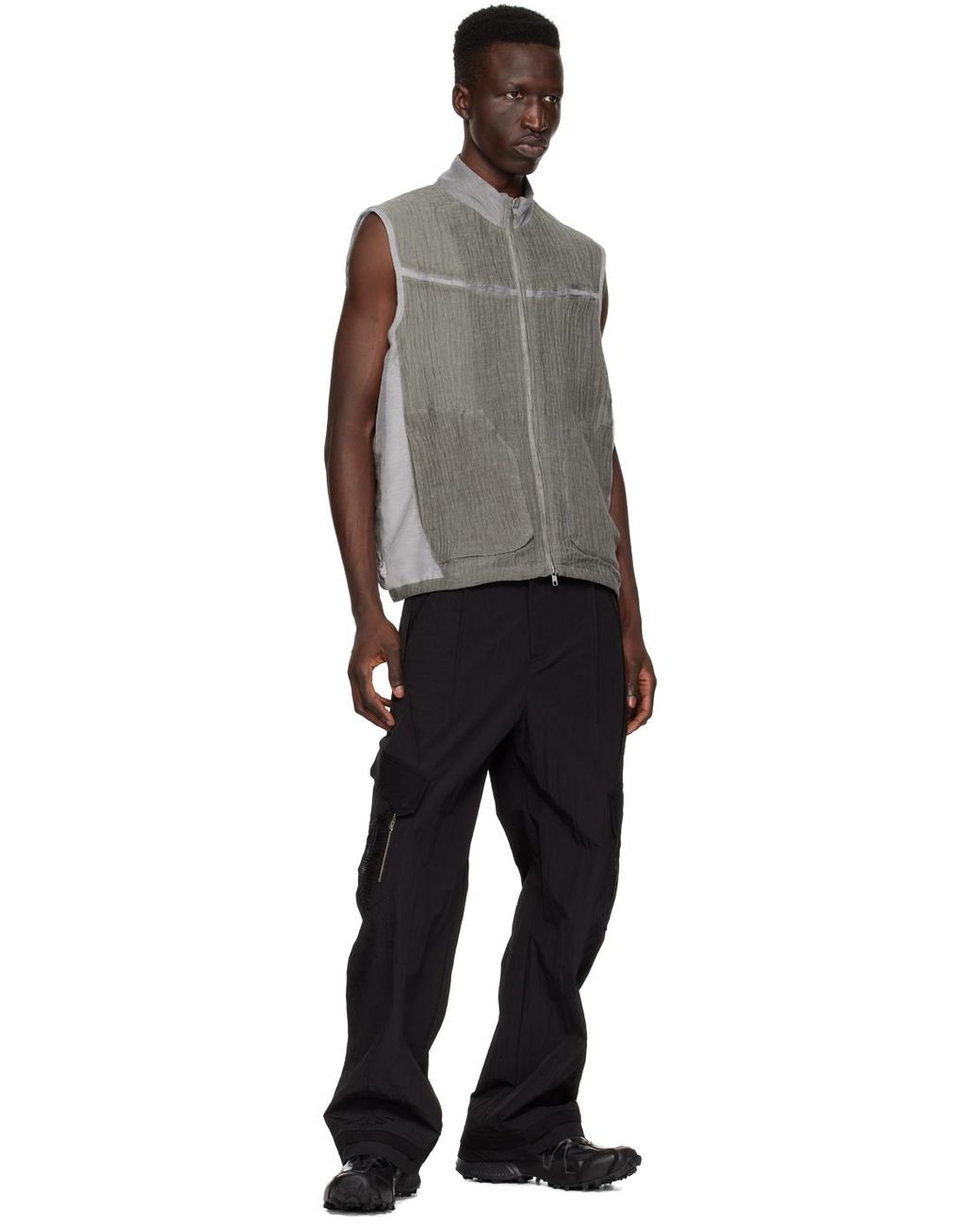 トップス XLIM / EP5 01 vest black XLIM / EP5 01 vest black