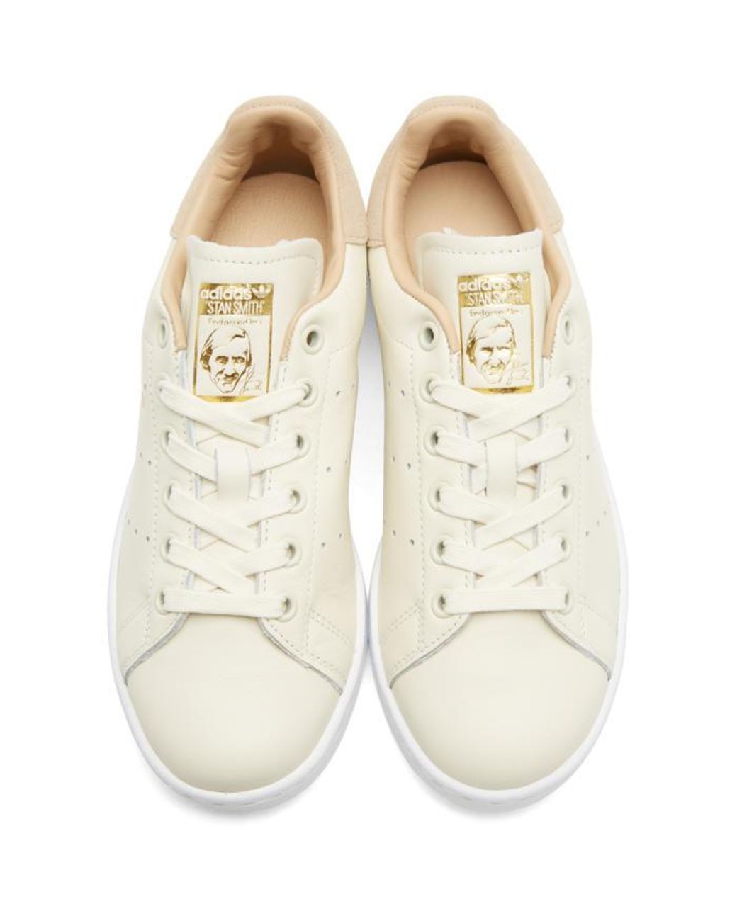 adidas Originals Off-white Stan Smith Premium Sneakers | Lyst