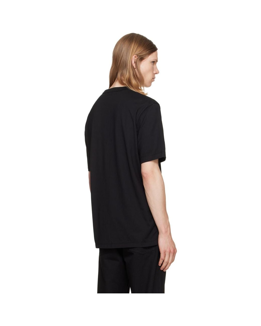 Boss Black Three-Pack Crew-Neck Cotton T-Shirts for men
