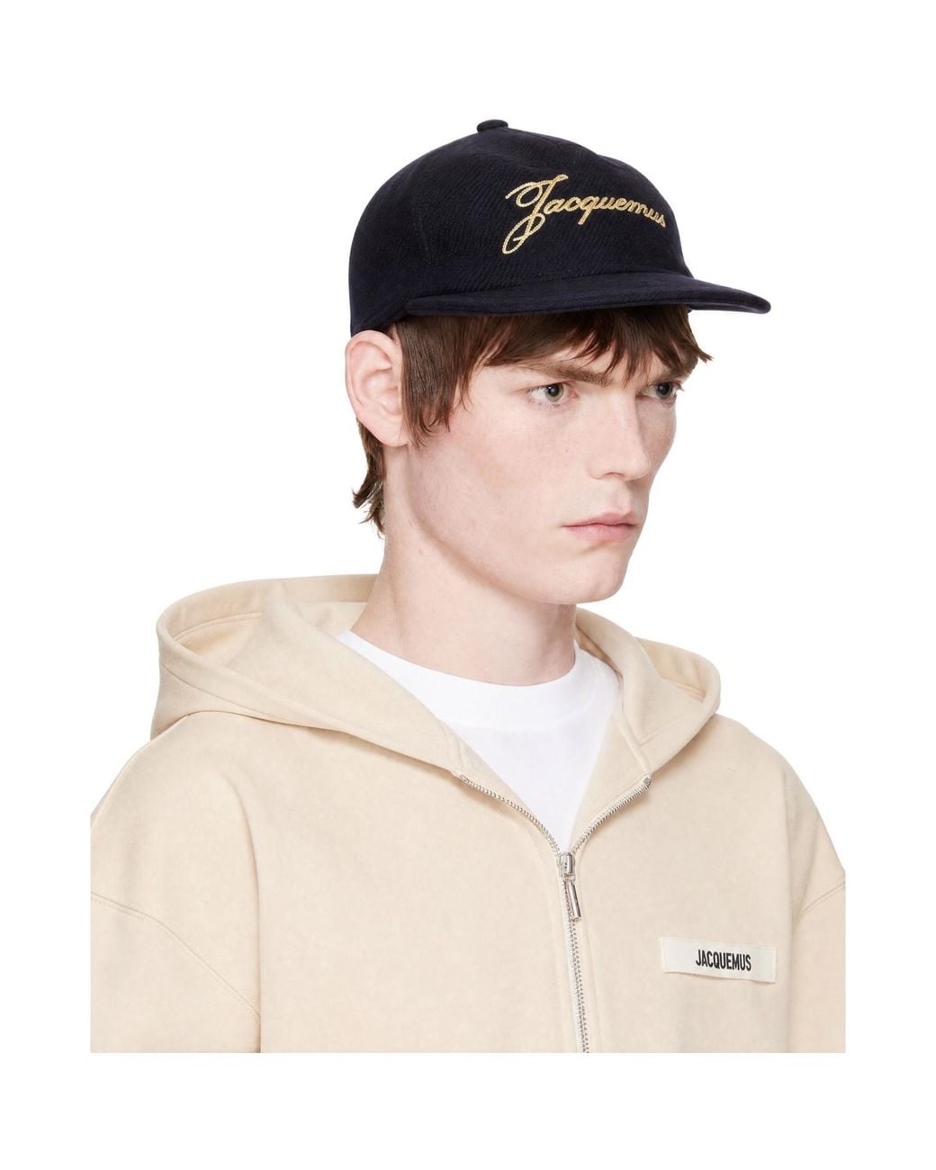 Jacquemus Natural 'The Lana Baseball' Cap for men