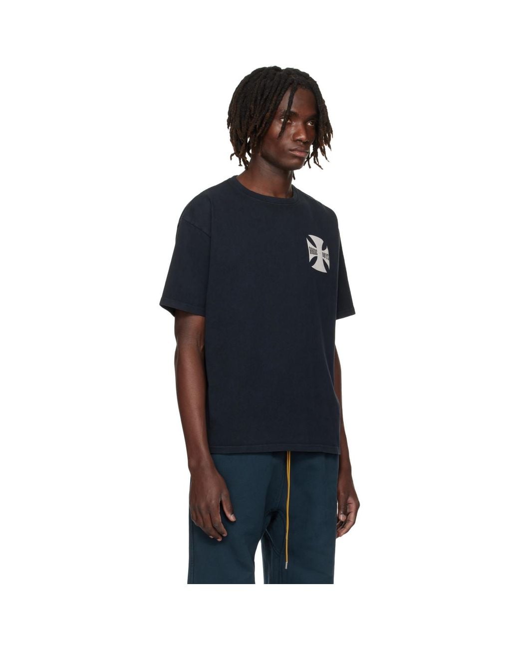 Rhude Blue Boys' T-Shirt for men