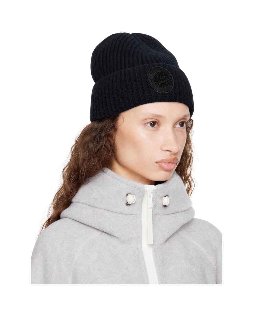 Canada Goose Multicolor Cashmere Blend Rib Beanie