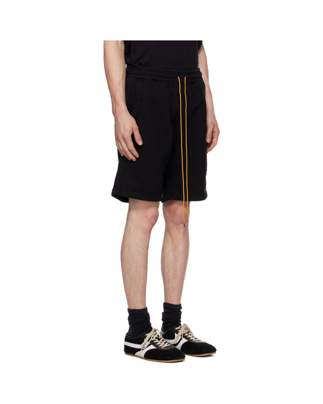 Rhude Black Classique Sweat Shorts for men