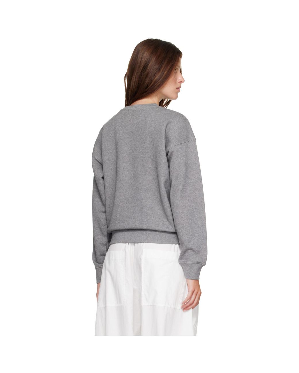 Maison Kitsuné Gray Baby Fox Comfort Sweatshirt