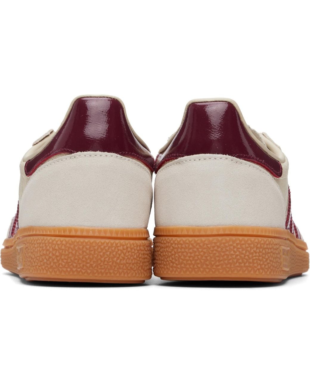 Adidas Originals Pink Off- & Burgundy Handball Spezial Sneakers for men