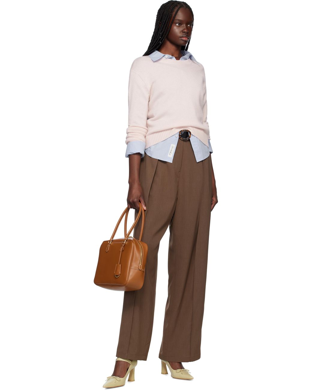 ★Dunst★ CLASSIC 28 LEATHER BAG TAN Designer fashion, Seoul-fully created | W Concept