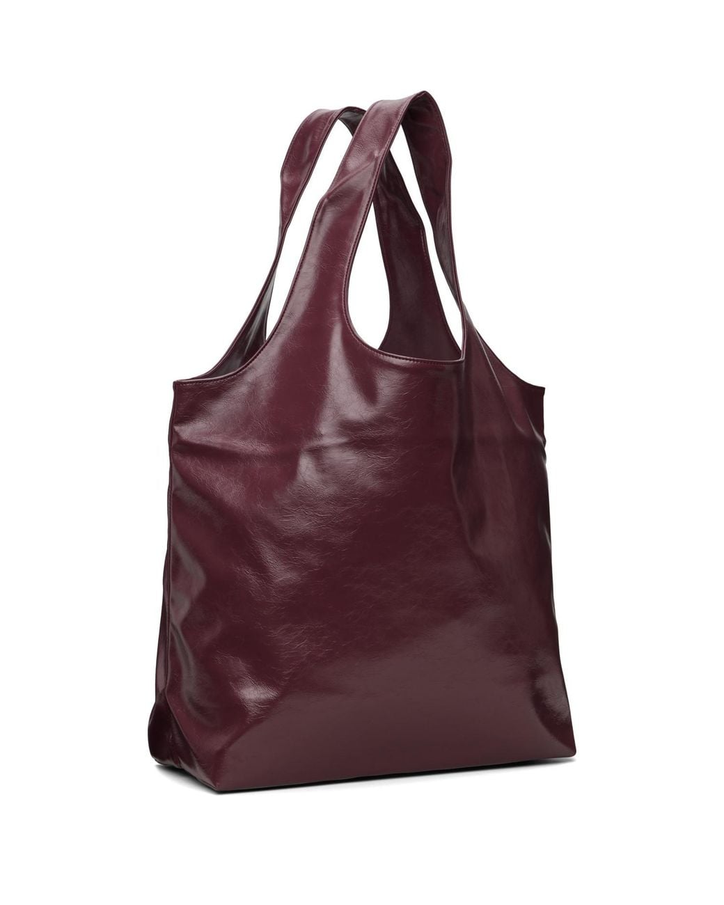 A.P.C. Purple Burgundy Ninon Tote