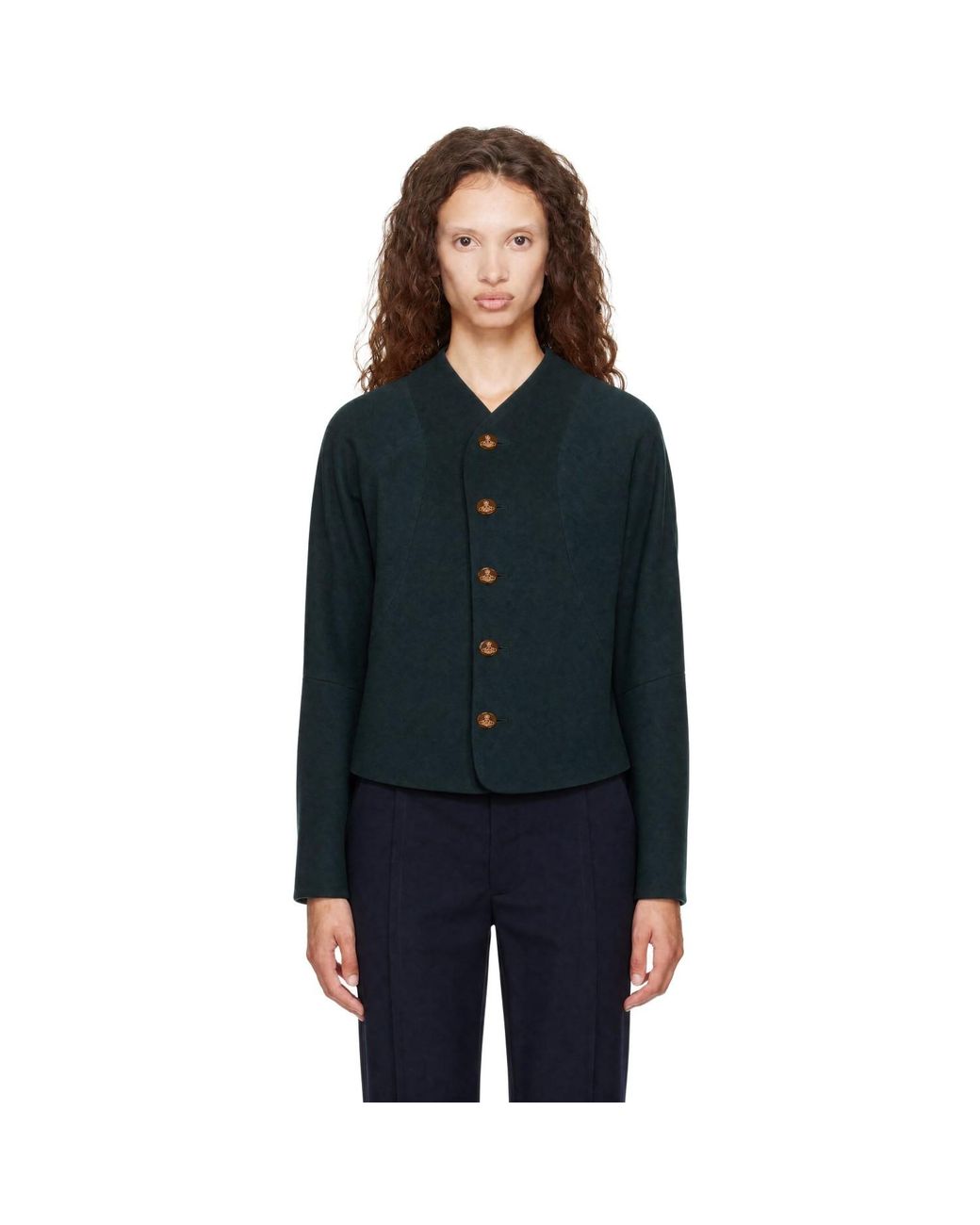 Vivienne Westwood Black Pourpoint Jacket