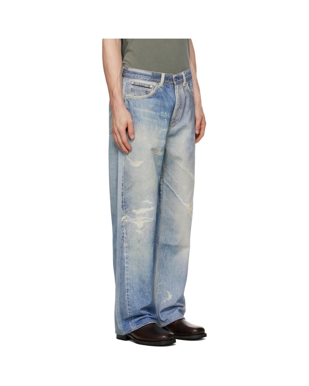 Our Legacy Blue Third Cut Jeans for men