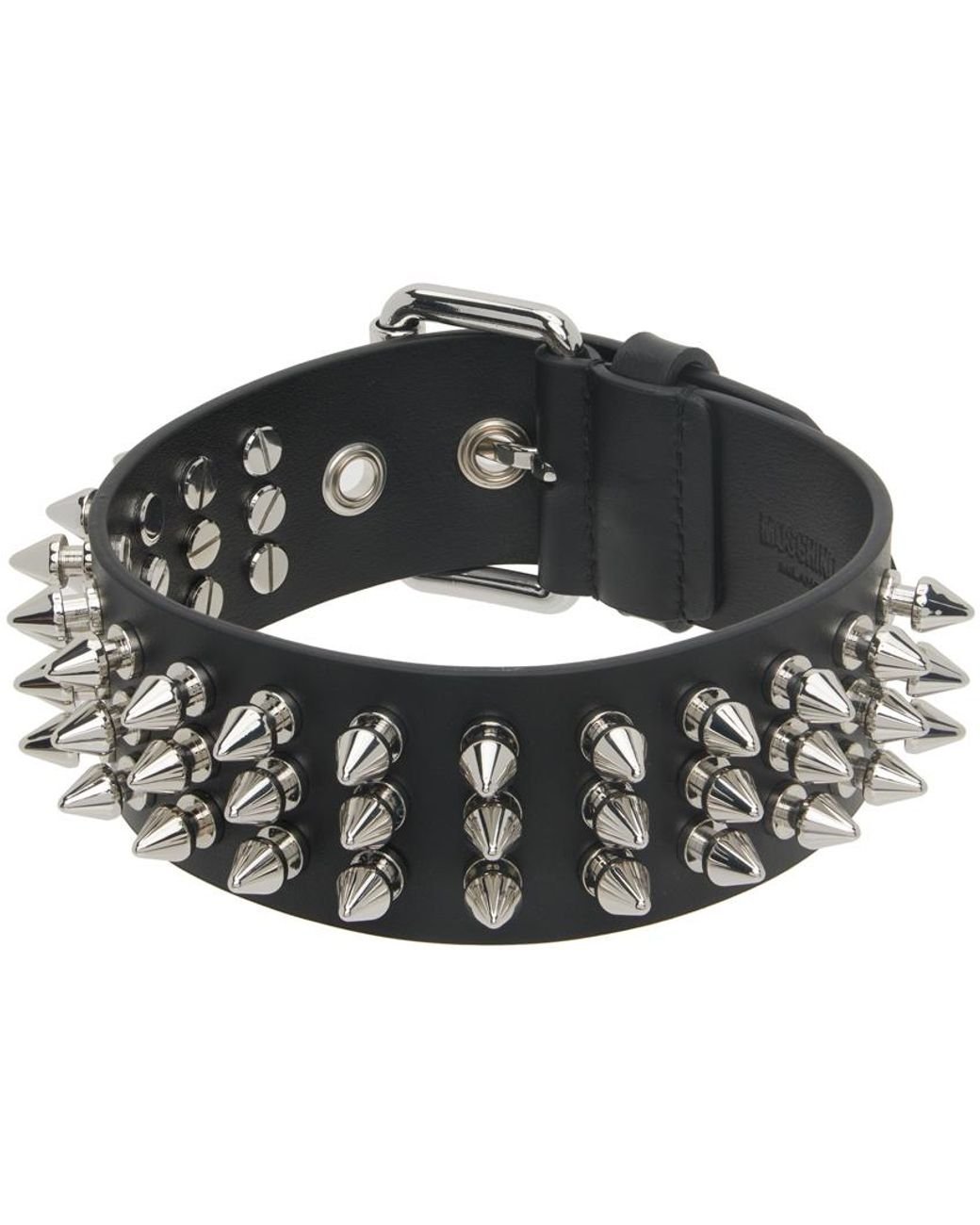 Greca Leather Choker