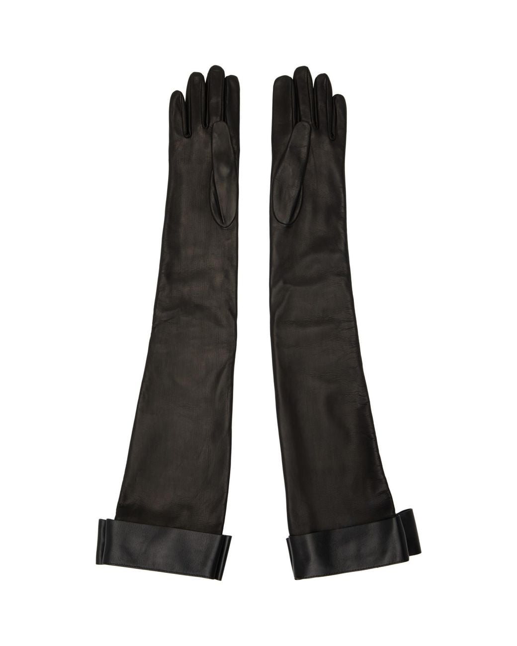 Givenchy Black Long Gloves