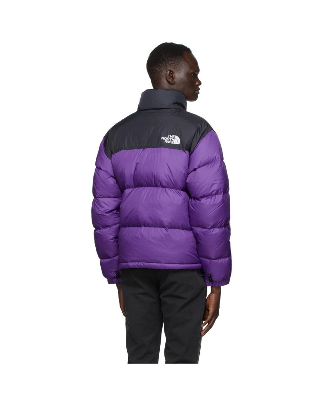 Men's 1996 retro nuptse jacket purple sale