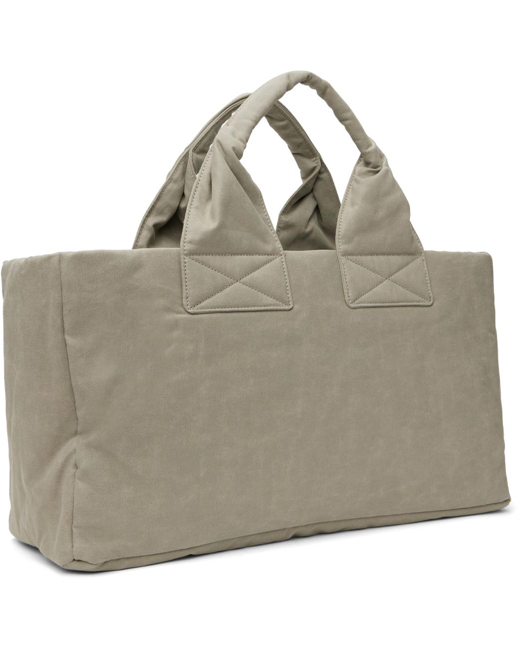 【OPEN YY】OIL SKIN VENTI TOTE (2COLORS) OPEN YY Oil Skin Venti Tote in Grey | Lyst Canada