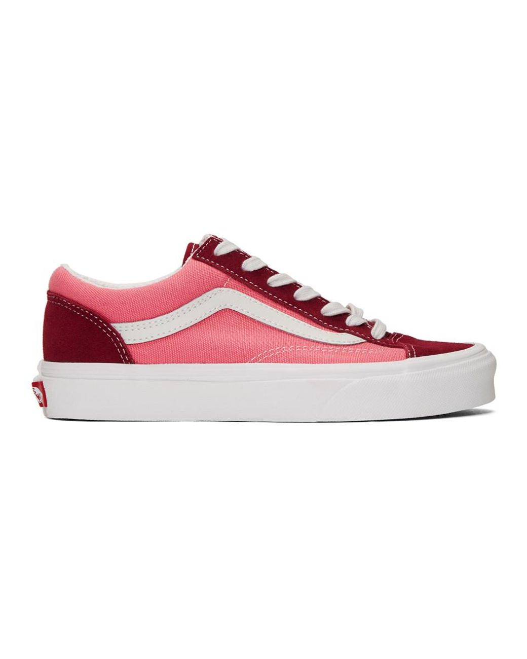 Red authentic vans | Red vans shoes, Red vans outfit, Vans authentic outfit