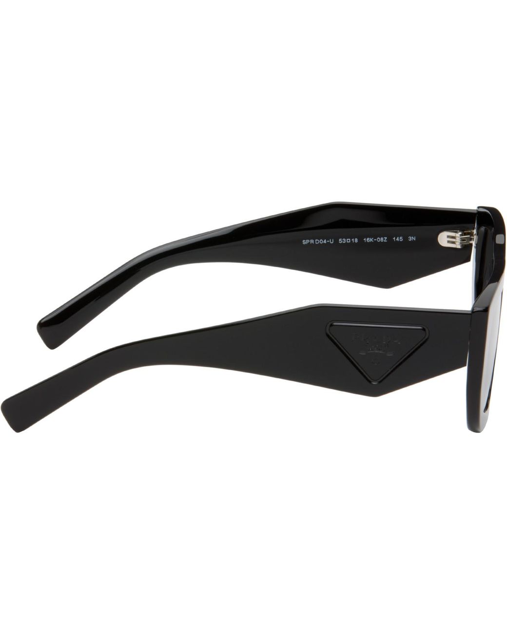 Prada Black Square Sunglasses