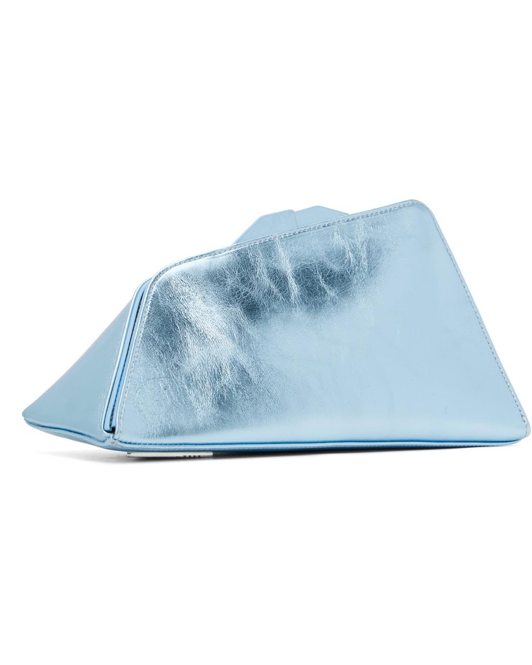The Attico Blue '8.30 Pm' Oversized Clutch