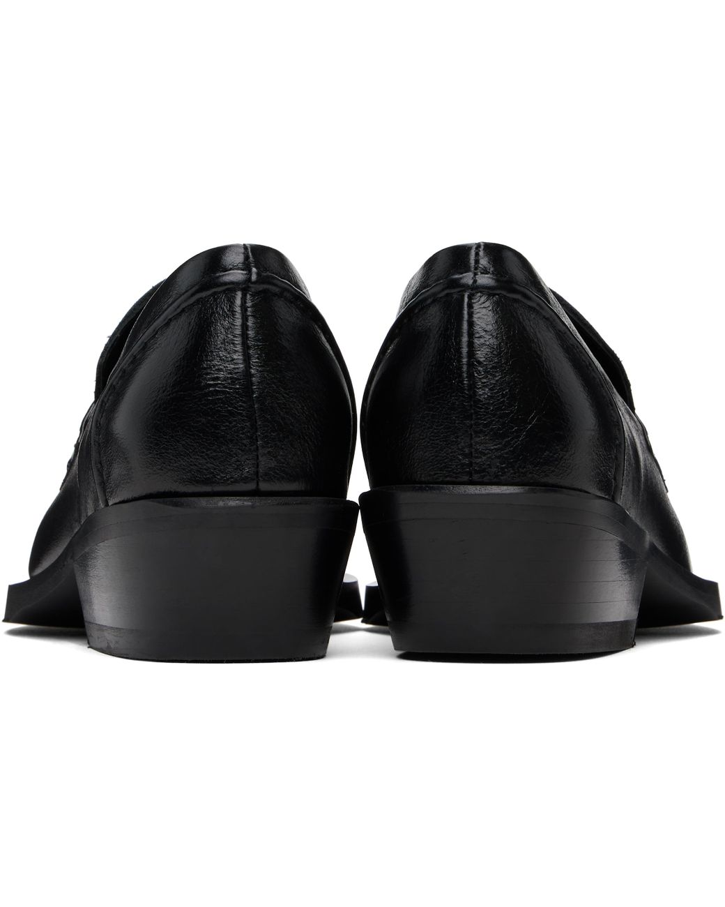 【関税込み】OUR LEGACY ブラック Cypher ローファー Black Cypher Loafers by OUR LEGACY on Sale