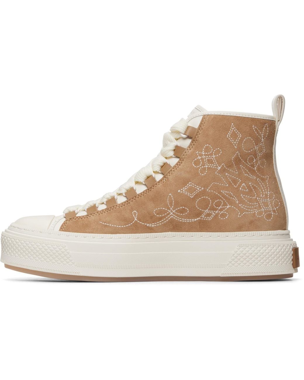 Amiri Natural Western Ma Court Hi Sneakers for men