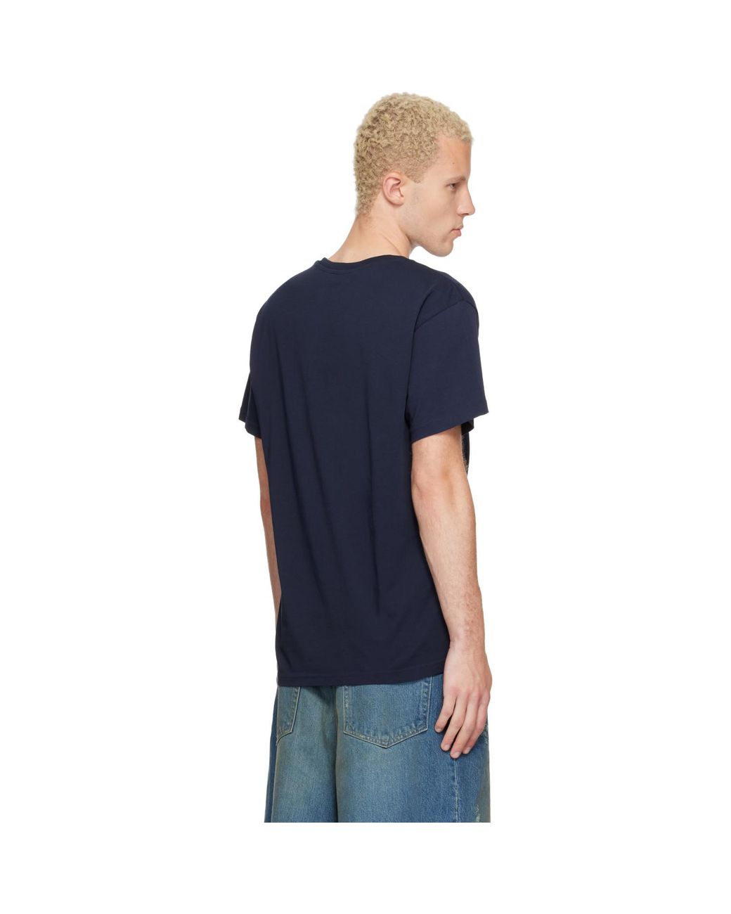 Vivienne Westwood Blue Classic Orb T-Shirt for men