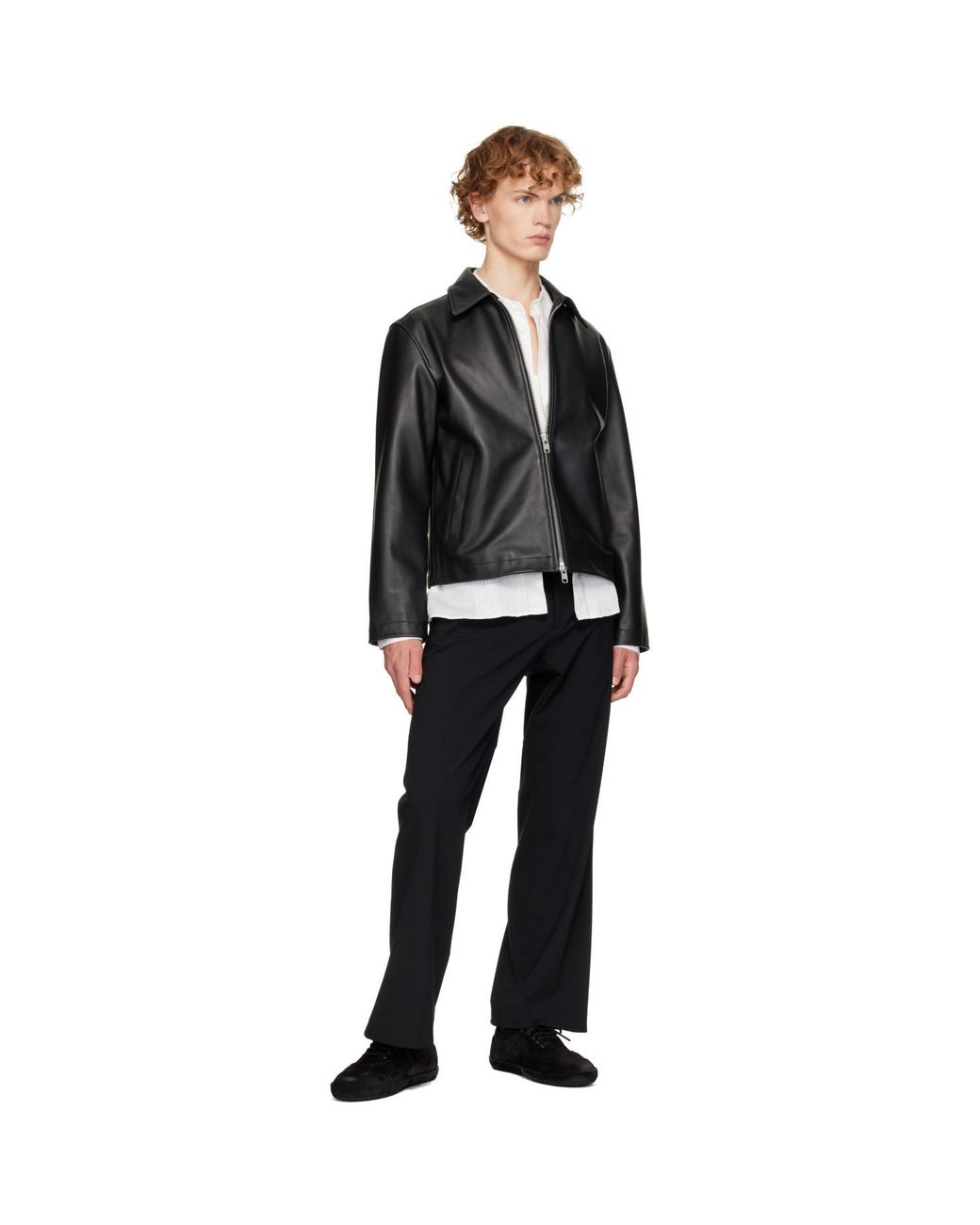 Marsèll Black Scatopelle Suede Sneakers for men
