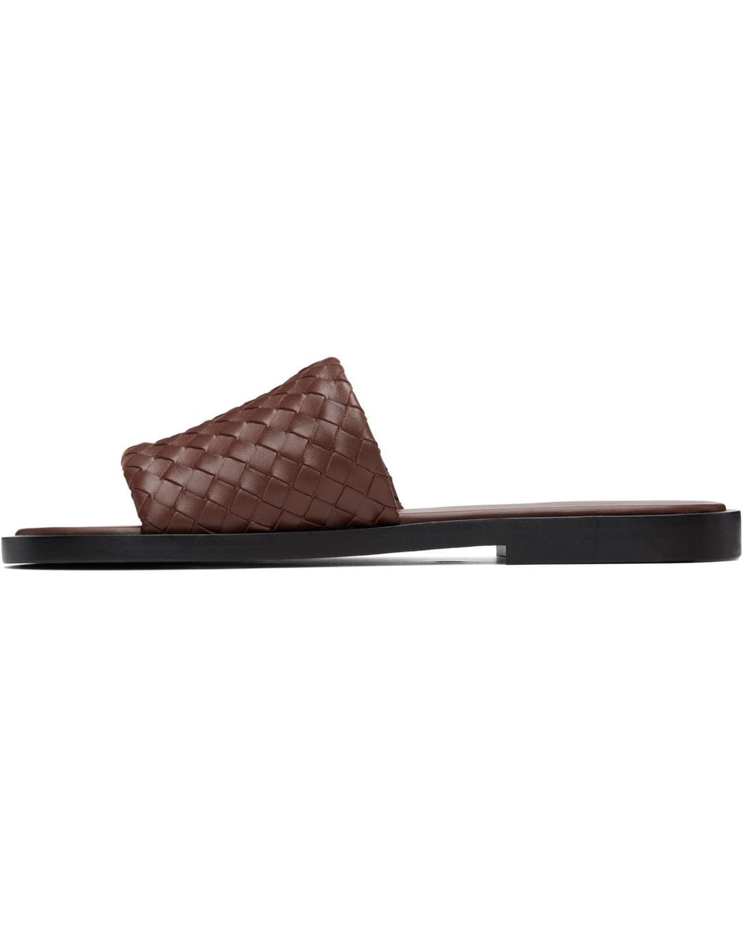 Bottega Veneta Brown Elio Sandals for men
