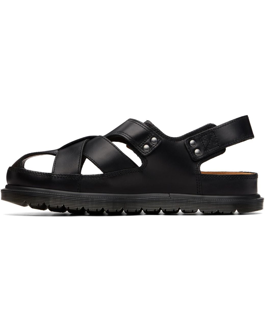 Dr. Martens Black Archive Sandals for men