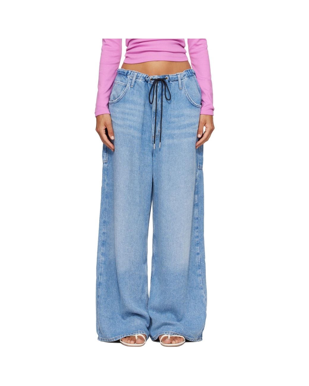 Agolde Blue Shaw Jeans