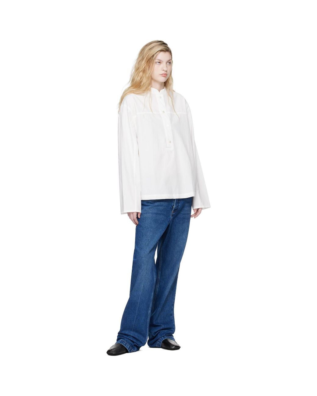 Studio Nicholson White Vega Shirt