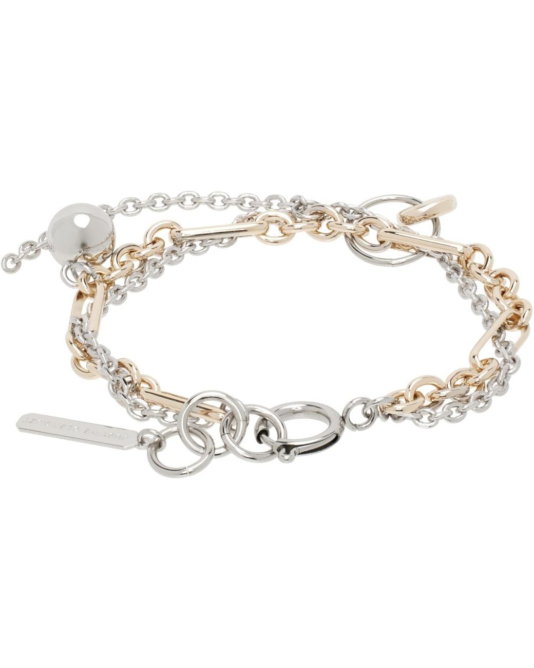 Justine Clenquet Metallic Rachel Bracelet for men