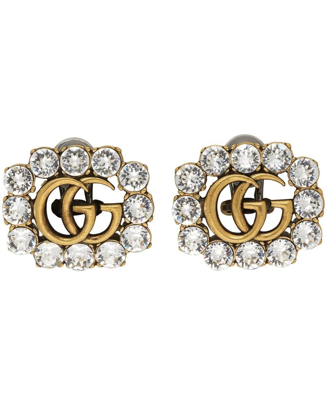 Gucci gg 2024 marmont earrings