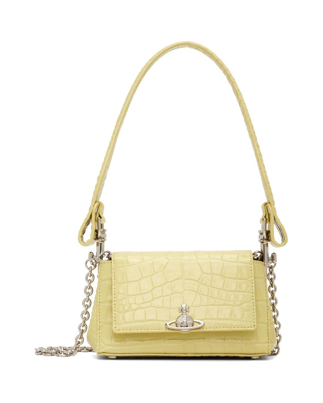 Vivienne Westwood Metallic Hazel Small Hand Bag