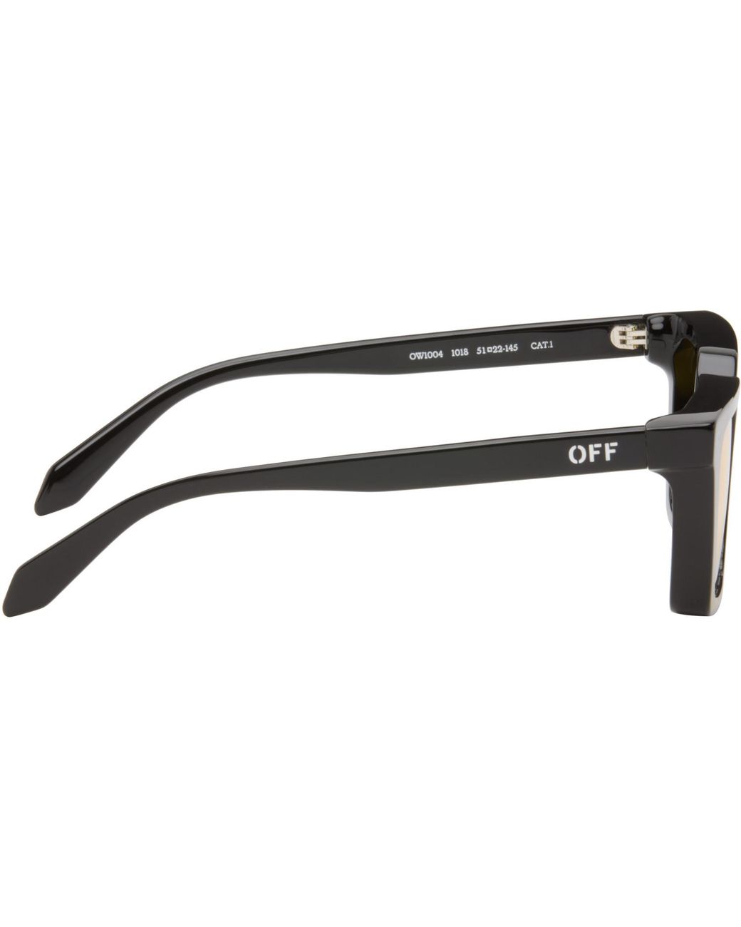 Off-White c/o Virgil Abloh Brown Reno Sunglasses for men